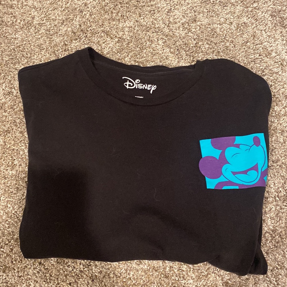 long sleeve mickey mouse shirt